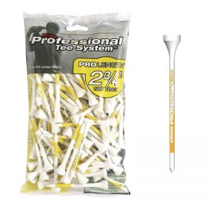 Pride PTS 2 3/4in Tees Yellow pack 100