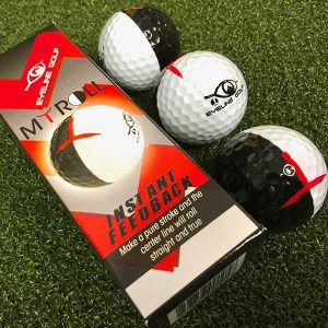 Eyeline Golf 3-Pack MyRoll Training Balls 2 Colour 50/50