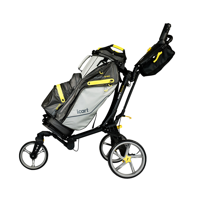 iCart Volta 360 3 Wheel Push Trolley - Image 2