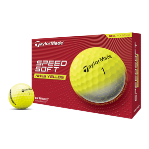 TaylorMade SpeedSoft Golf Balls Yellow