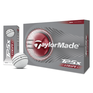 TaylorMade TP5x Stripe Golf Balls 2026