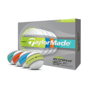 TaylorMade Tour Response Stripe Multi Golf Balls 2026